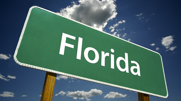 Florida Highway Sign