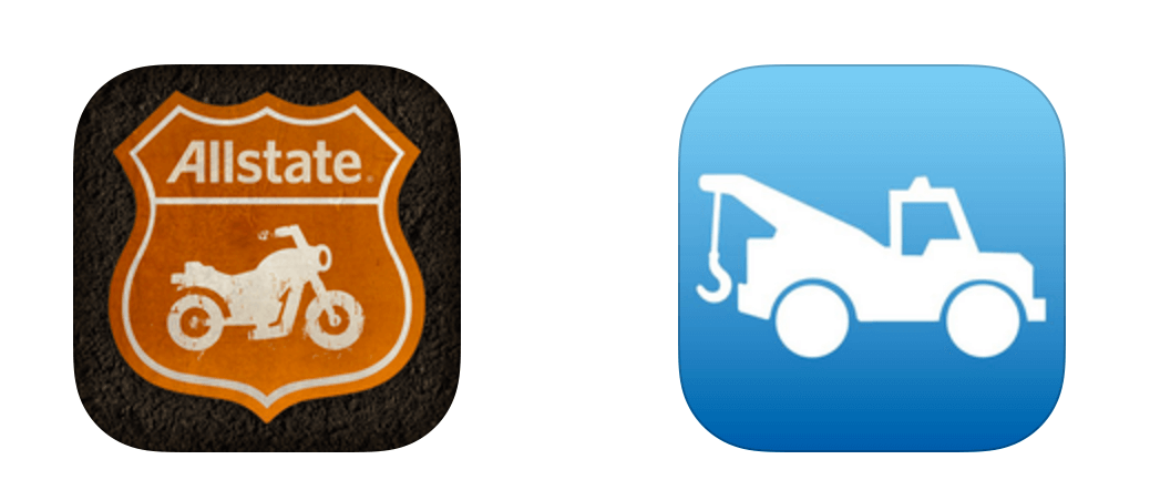 Good Ride and Motor Club App Icons