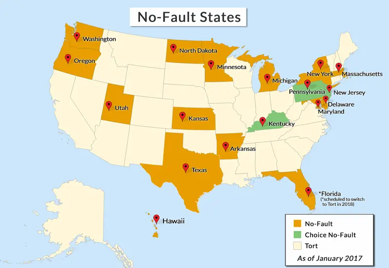 No Fault Auto Insurance States