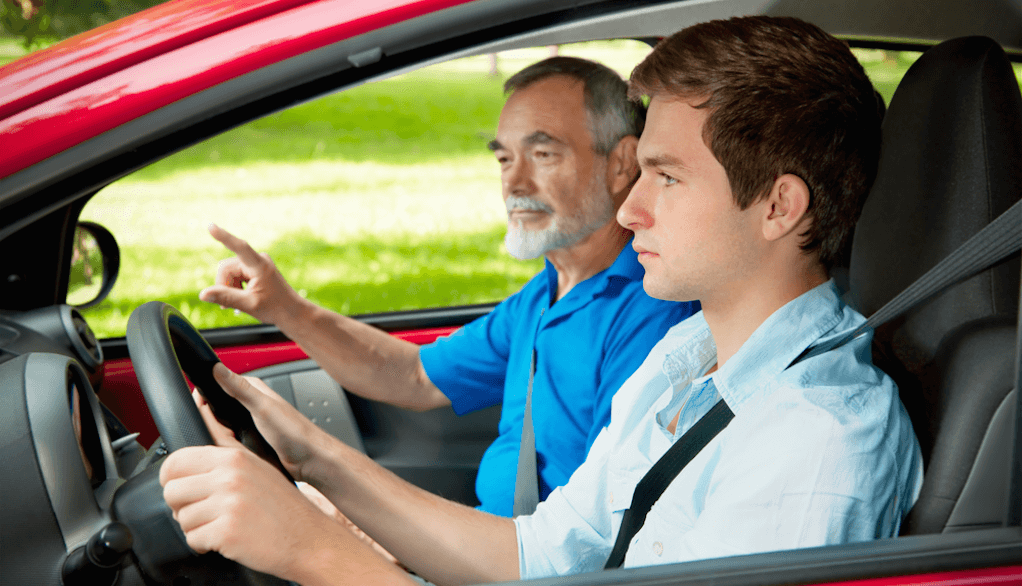 Teen Driver With Parent